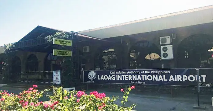 Laoag International Airport in Ilocos Norte