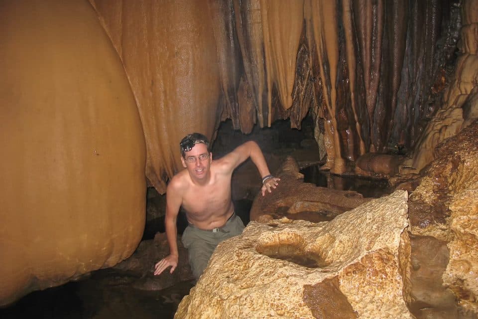 Spelunking in Sumaguing Cave Sagada get wet