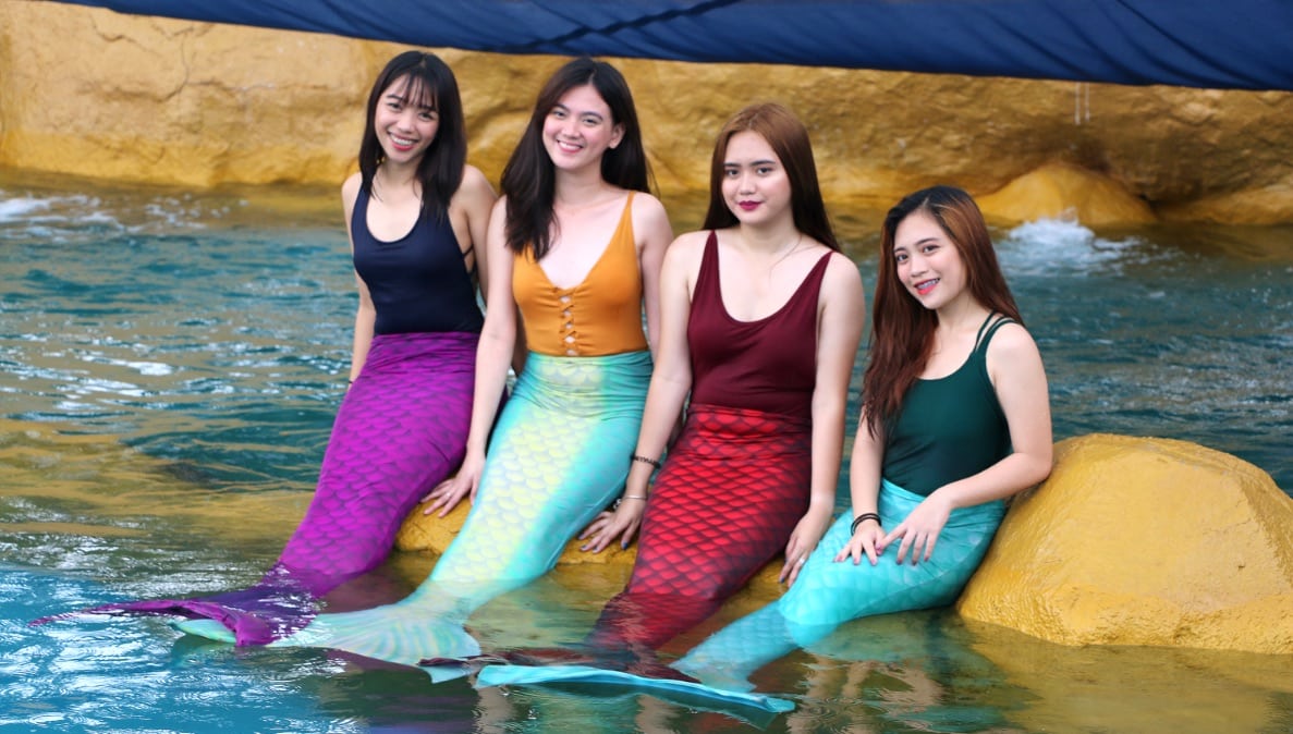 manila ocean park mermaids