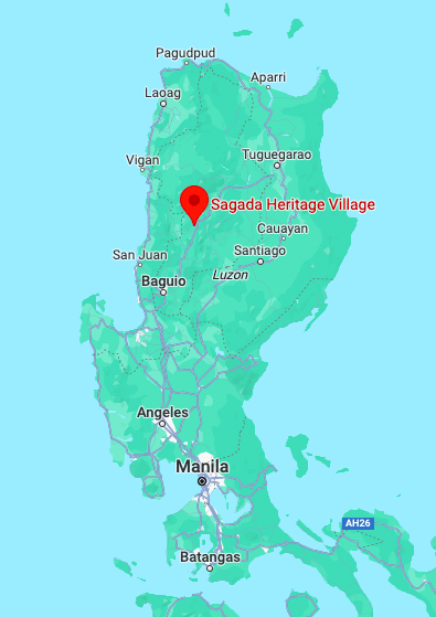 sagada heritage village map