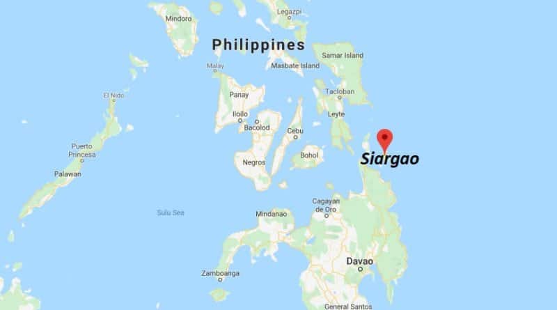 Map Of Siargao Island Philippines Siargao-Map – Mindanao