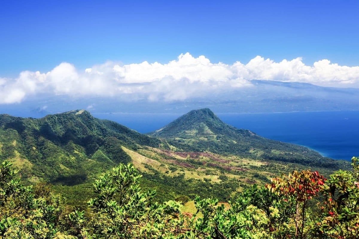 Cordillera de volcanes de Camiguin