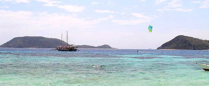 Camping on Bolina Island, Linapacan