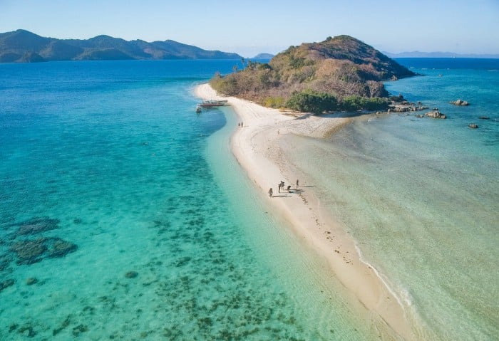 White sand beaches in the Philippines