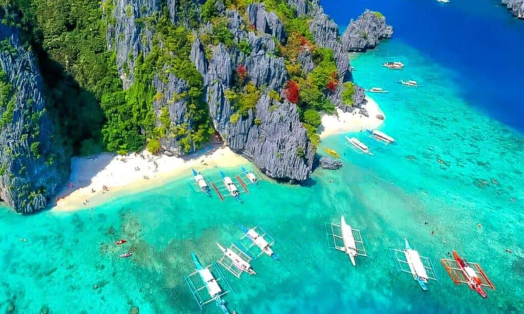 Itinéraire et prix du forfait d'excursion d'île en île aux Philippines à Palawan