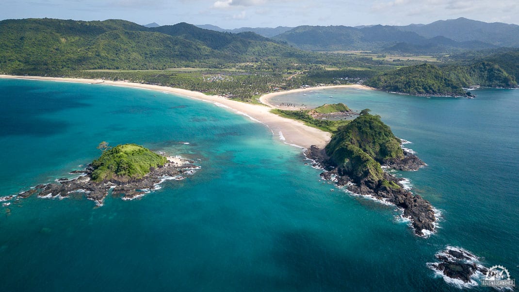 The Twin Beaches of Nacpan and Calitang