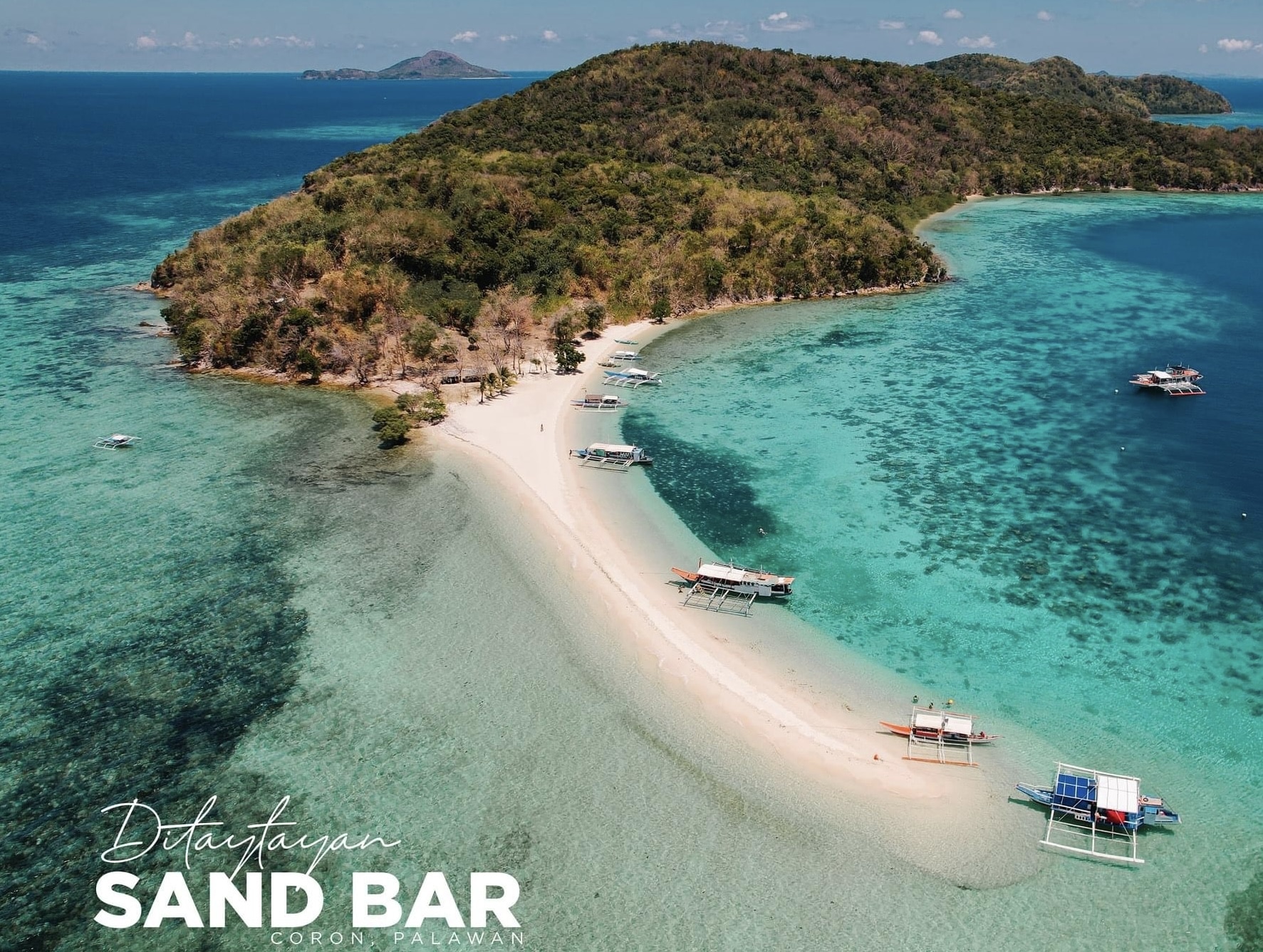 Ditaytayan-sand-bar-coron-Palawan-boat-tour
