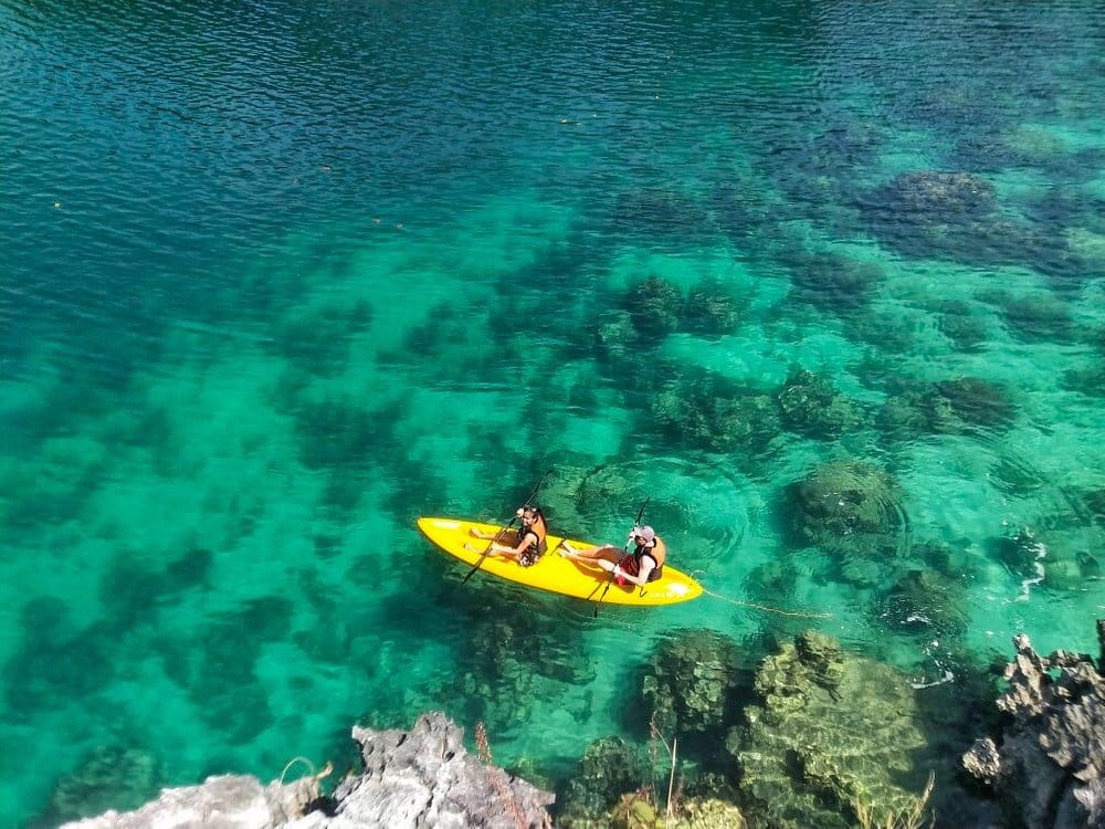 Kayak-aventure-grand-lagon-El-nido-Palawan