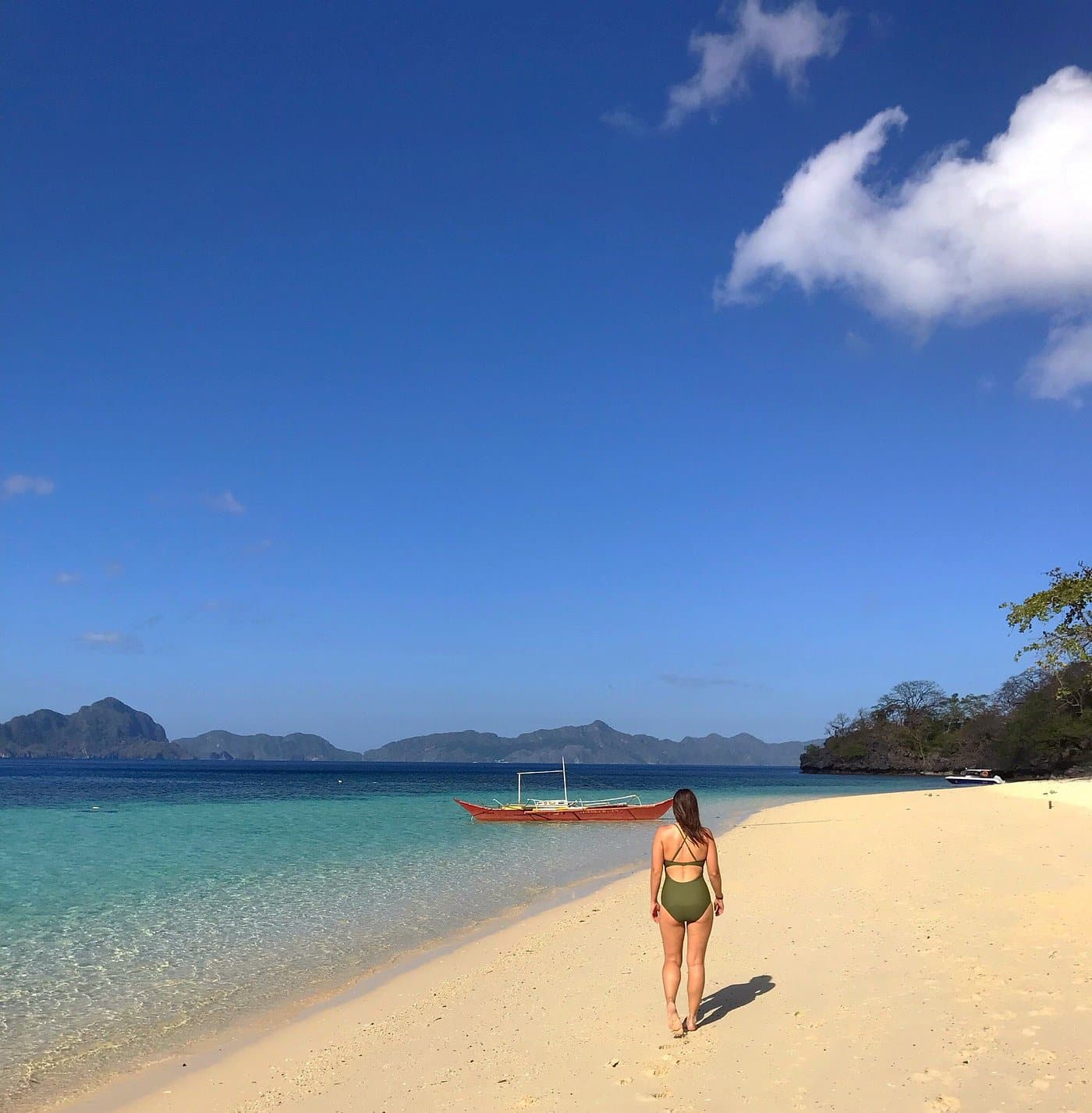 Tour d'île en île à sept commandos-plage-El-nido-Palawan