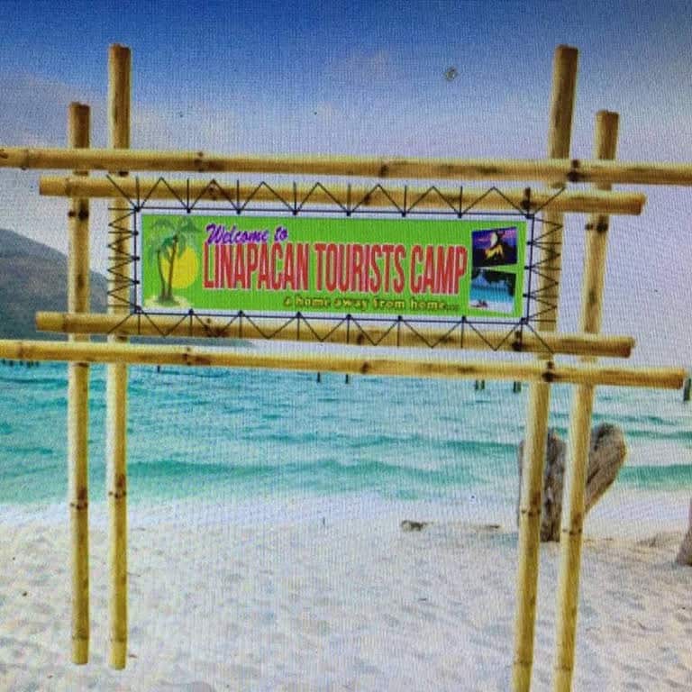 linapacan tourist camp sign