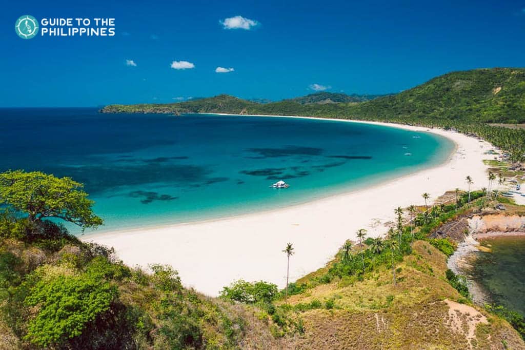 nacpan beach in el nido palawan