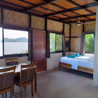 chindonan island eco resort coron accommodation seaview villa 1