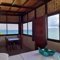 chindonan island eco resort coron accommodation seaview villa 6