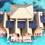 Paolyn Houseboats Coron Palawan aerial shot 2