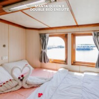 MQ8 Double bed ensuite Main deck