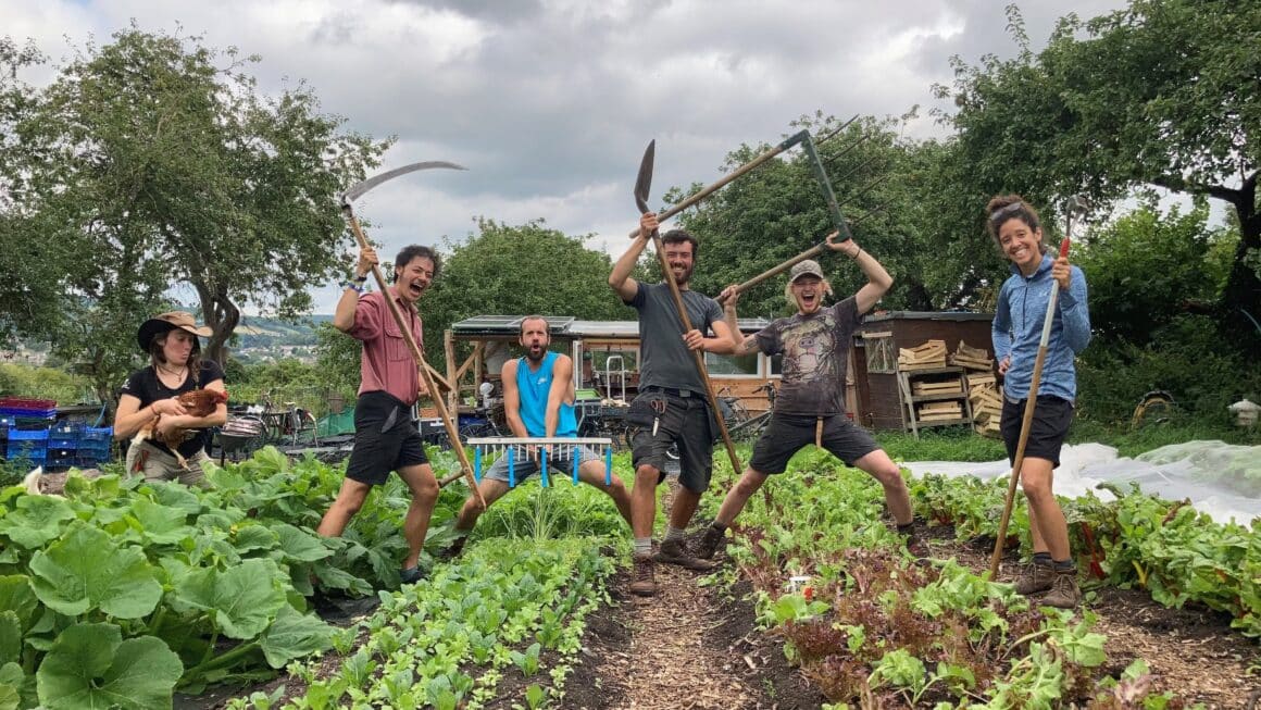 Farmers build eco-farm