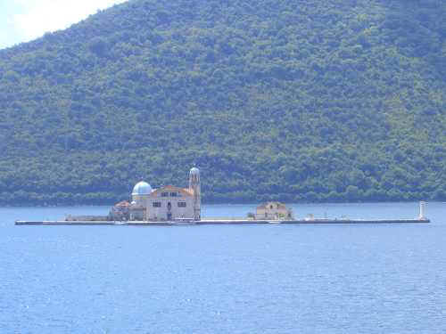 Traveling along the coast of Montenegro