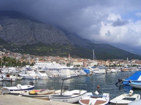 Traveling along the coast of Croatia