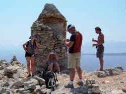 Traveling along the coast of Croatia