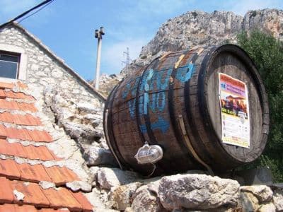 Traveling along the coast of Croatia