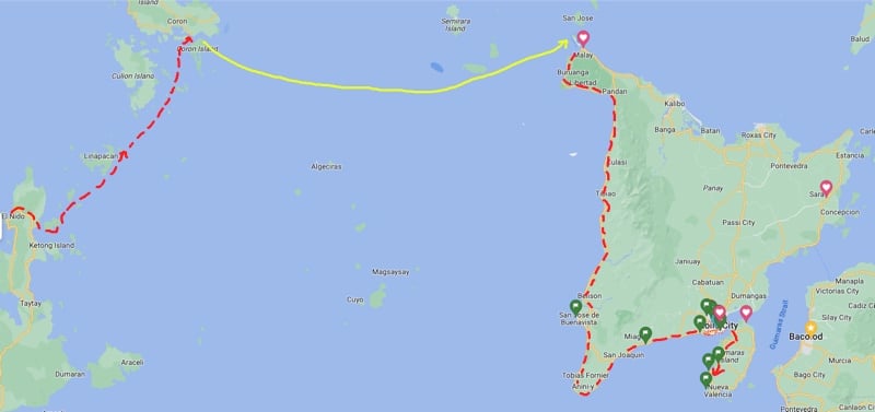 palawan-best-visit-route