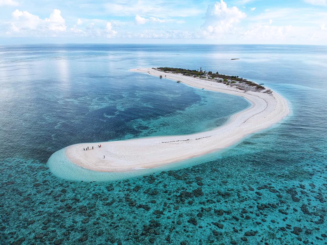 Seco Island Aerial View