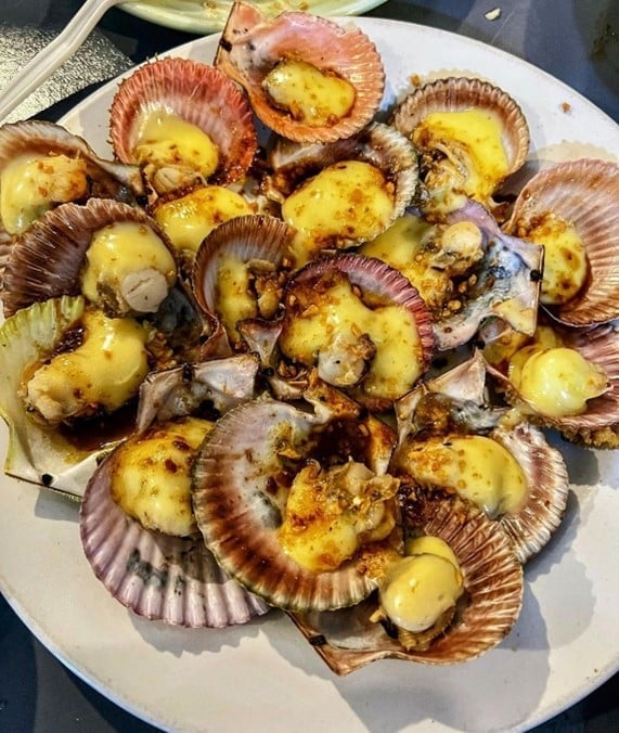 Oysters in Boracay Island, Philippines